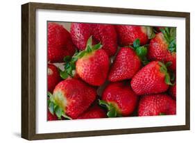 Strawberrries-monysasi-Framed Photographic Print