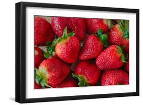Strawberrries-monysasi-Framed Photographic Print