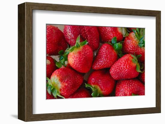 Strawberrries-monysasi-Framed Photographic Print