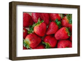 Strawberrries-monysasi-Framed Photographic Print