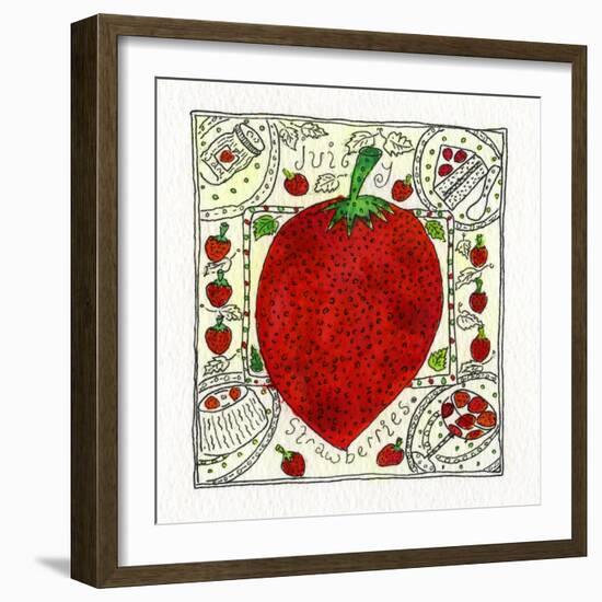 Strawberry, 1992-Julie Nicholls-Framed Giclee Print