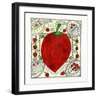 Strawberry, 1992-Julie Nicholls-Framed Giclee Print