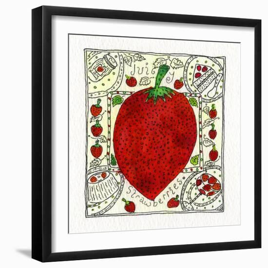 Strawberry, 1992-Julie Nicholls-Framed Giclee Print