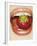 Strawberry Between Teeth-Cristina-Framed Photographic Print