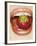 Strawberry Between Teeth-Cristina-Framed Photographic Print