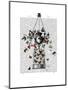 Strawberry Chandelier-Fab Funky-Mounted Art Print