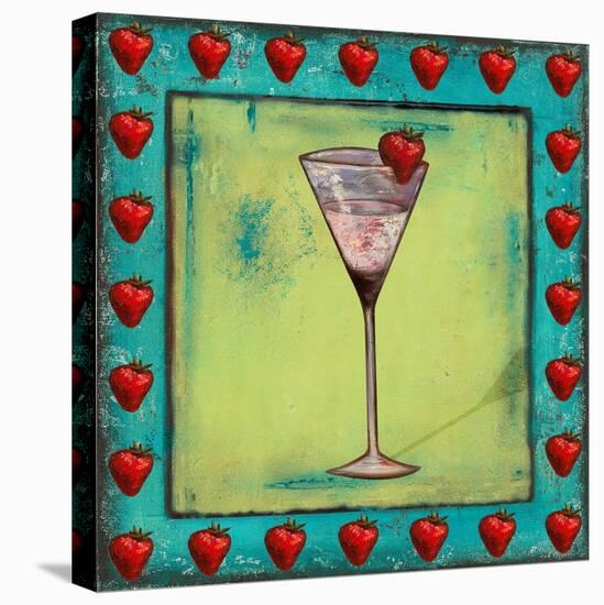 Strawberry Coctelito-Patricia Pinto-Stretched Canvas