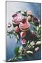 Strawberry Cupcakes with Flowers-Dina Belenko-Mounted Photographic Print