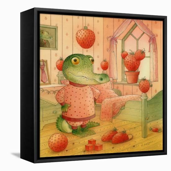 Strawberry Day, 2006-Kestutis Kasparavicius-Framed Stretched Canvas