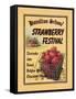 Strawberry Festival-Catherine Jones-Framed Stretched Canvas