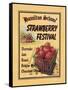 Strawberry Festival-Catherine Jones-Framed Stretched Canvas