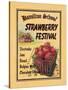 Strawberry Festival-Catherine Jones-Stretched Canvas