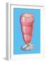 Strawberry Float-null-Framed Art Print