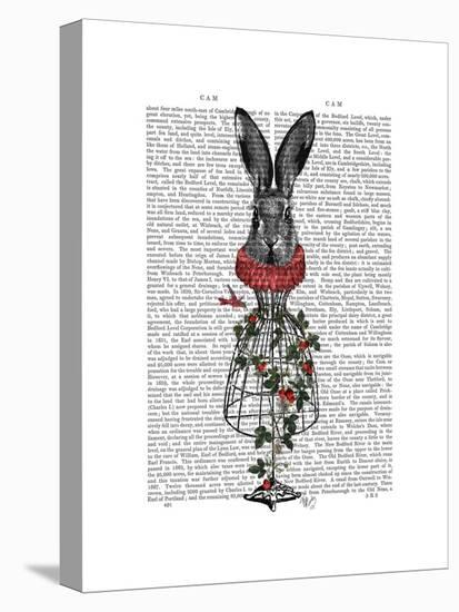 Strawberry Hare-Fab Funky-Stretched Canvas