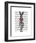 Strawberry Hare-Fab Funky-Framed Art Print