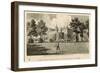 Strawberry Hill, Twickenham, London, the Seat of the Honourable Horace Walpole-Edward Dayes-Framed Giclee Print