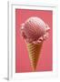 Strawberry Ice Cream Cone-Marc O^ Finley-Framed Photographic Print