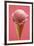 Strawberry Ice Cream Cone-Marc O^ Finley-Framed Photographic Print