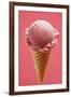 Strawberry Ice Cream Cone-Marc O^ Finley-Framed Photographic Print