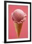 Strawberry Ice Cream Cone-Marc O^ Finley-Framed Photographic Print