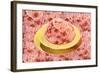 Strawberry Ice Cream-null-Framed Art Print