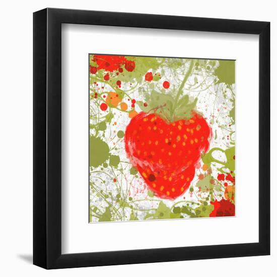 Strawberry II-Irena Orlov-Framed Art Print