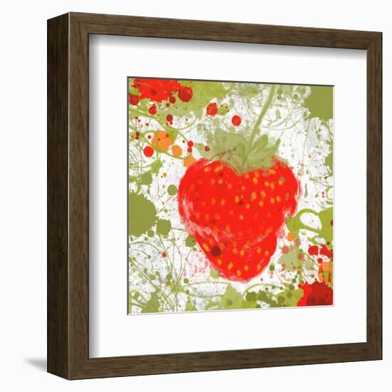 Strawberry II-Irena Orlov-Framed Art Print