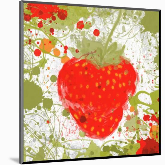 Strawberry II-Irena Orlov-Mounted Art Print