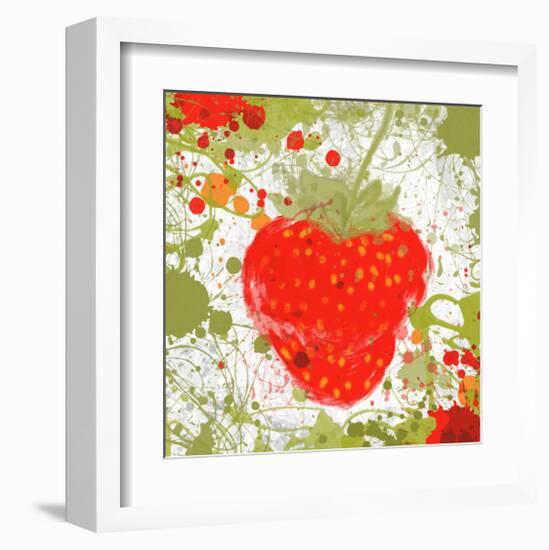 Strawberry II-Irena Orlov-Framed Art Print