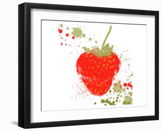 Strawberry III-Irena Orlov-Framed Art Print