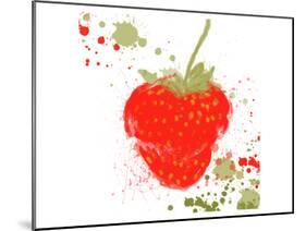 Strawberry III-Irena Orlov-Mounted Art Print