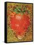 Strawberry in Straw, 1998-E.B. Watts-Framed Stretched Canvas