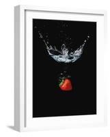 Strawberry in Water-John Smith-Framed Photographic Print