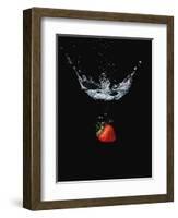 Strawberry in Water-John Smith-Framed Photographic Print