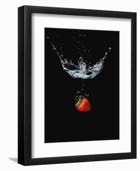 Strawberry in Water-John Smith-Framed Photographic Print