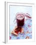 Strawberry Jam on Toast and in Preserving Jar-Roland Zollner-Framed Photographic Print