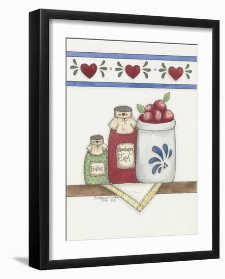 Strawberry Jam-Debbie McMaster-Framed Giclee Print