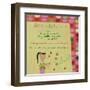 Strawberry-Kiwi Smoothie-Céline Malépart-Framed Art Print