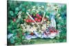 Strawberry Picnic-Kathleen Parr McKenna-Stretched Canvas