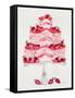 Strawberry Short Cake-Cat Coquillette-Framed Stretched Canvas