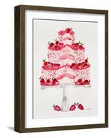 Strawberry Short Cake-Cat Coquillette-Framed Giclee Print