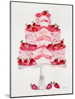 Strawberry Short Cake-Cat Coquillette-Mounted Giclee Print