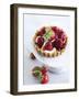 Strawberry Shortcake with Cream-Valerie Janssen-Framed Photographic Print