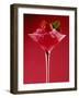 Strawberry Sorbet in a Stem Glass-Bodo A^ Schieren-Framed Photographic Print