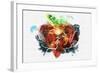 Strawberry Swing-Alex Cherry-Framed Art Print