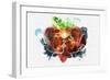 Strawberry Swing-Alex Cherry-Framed Art Print