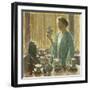 Strawberry Tea Set, 1912-Childe Hassam-Framed Giclee Print