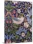 'Strawberry Thief' Curtain, 1883 (Printed Textile)-William Morris-Mounted Giclee Print