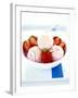 Strawberry Yoghurt Ice Cream with Honey Sauce-Antje Plewinski-Framed Photographic Print