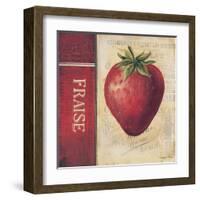 Strawberry-Kimberly Poloson-Framed Art Print